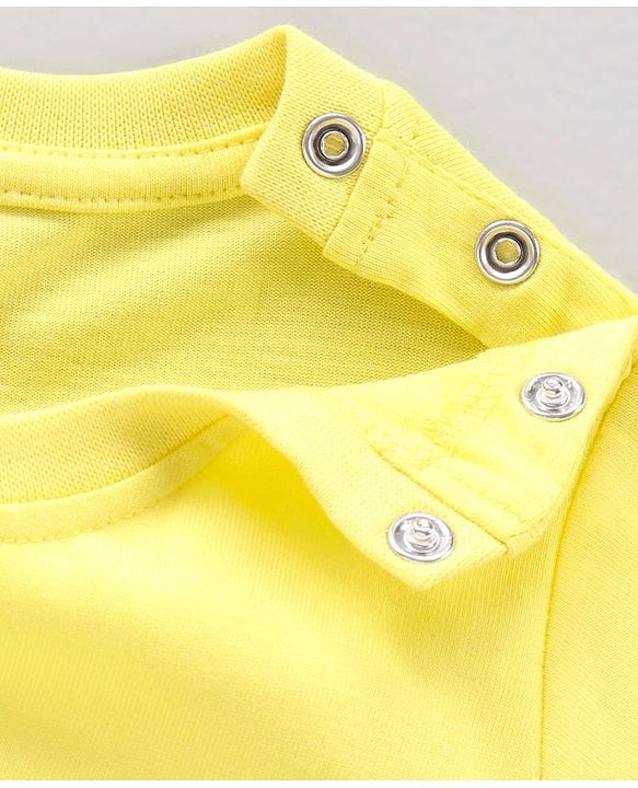Babyhug Half Sleeves Solid T-Shirt Pack Of 3 - Multicolor
