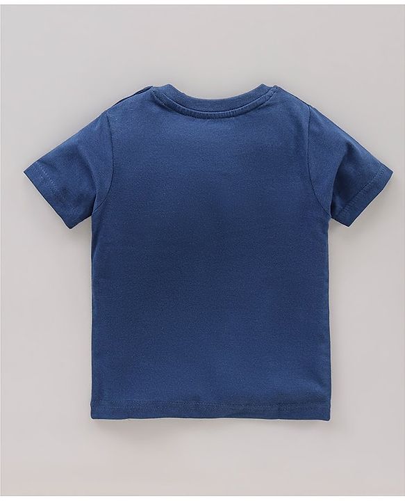 Babyhug Cotton Knit Half Sleeves T-Shirt Solid Pack Of  3 - Green Yellow Blue