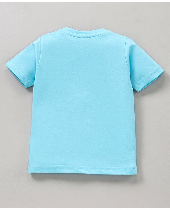 Babyhug Half Sleeves T Shirt Pack of 3 - Blue Orange Yellow