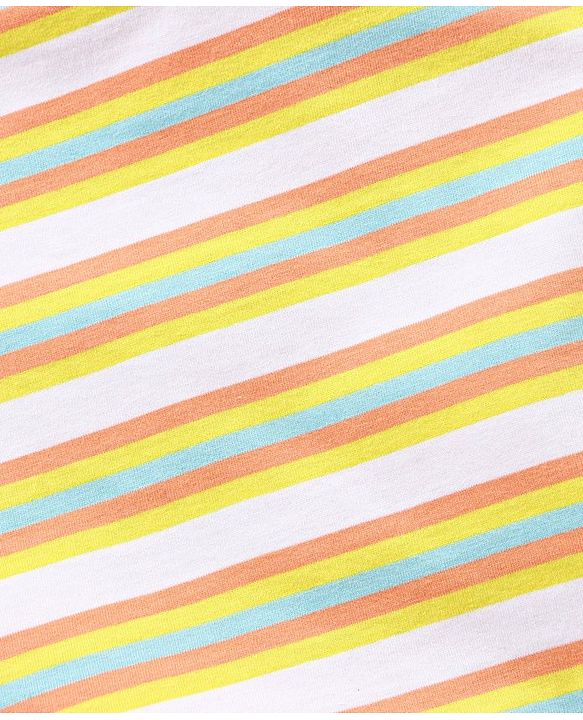 Babyhug Half Sleeves T Shirt Pack of 3 - Blue Orange Yellow