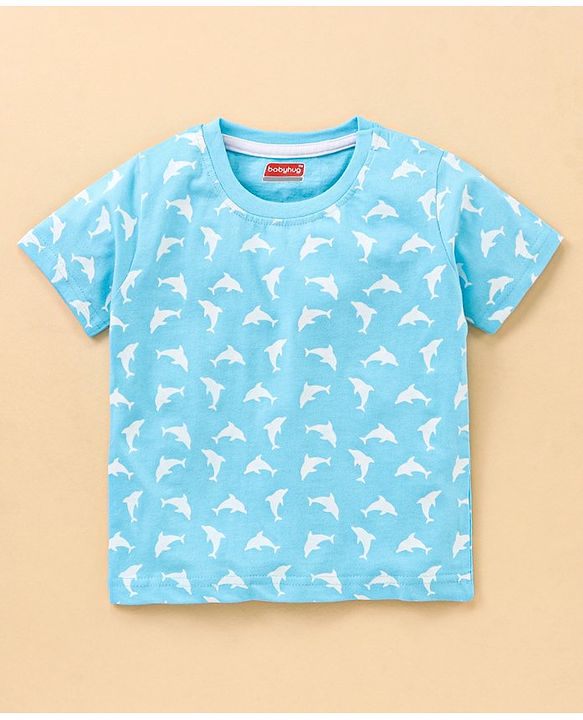 Babyhug Half Sleeves Printed T-Shirts Pack of 3 - Multicolor