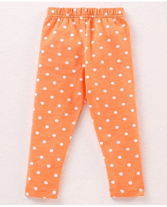 Babyhug Full Length Knit Multi Print & Solid Leggings Pack of 3 - Multicolor