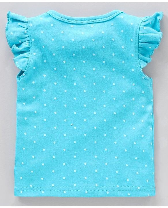 Babyhug Short Cap Sleeves 100 % Cotton Printed Vests Pack of 3 - Mutlicolor