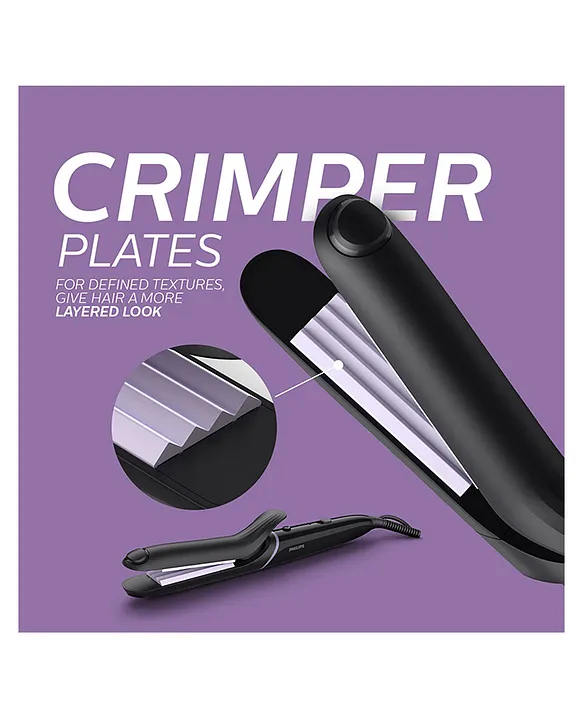 Philips hair clearance curler and crimper