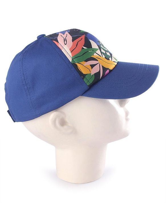 Babyhug Summer Cap Floral Print Multicolour - Diameter 16 cm