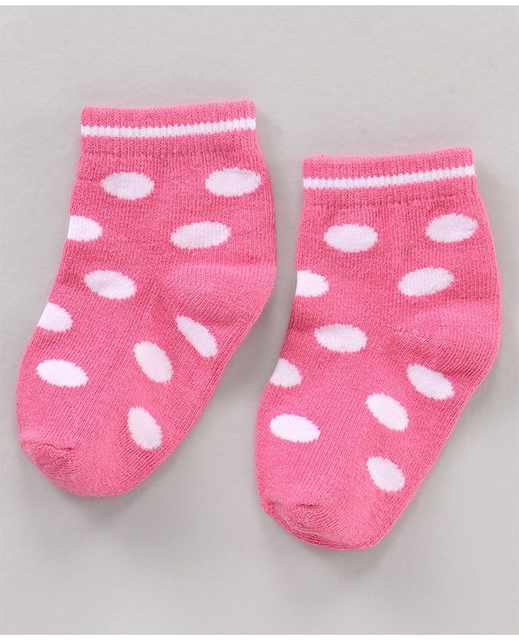 Cutewalk By Babyhug Anti Bacterial Ankle Length Socks Multi Design Pack Of 3 - Multicolour
