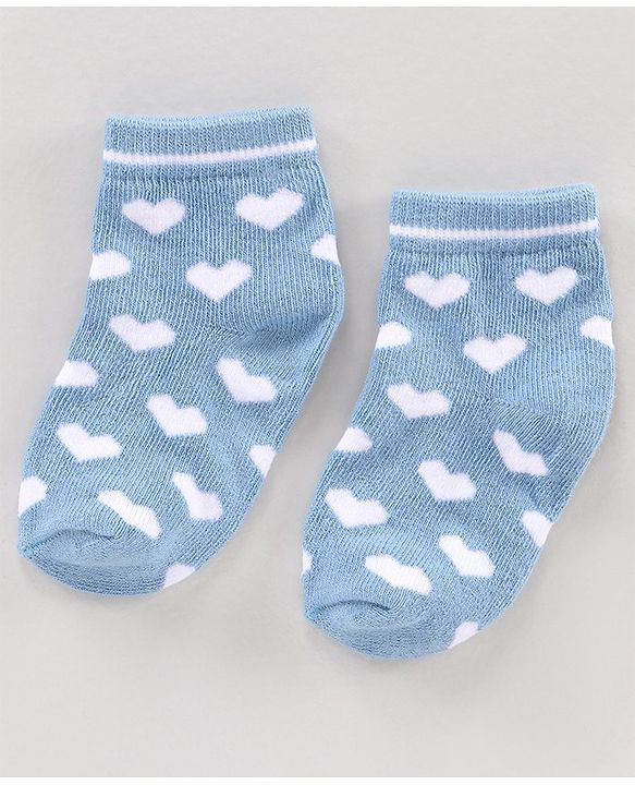Cutewalk By Babyhug Anti Bacterial Ankle Length Socks Multi Design Pack Of 3 - Multicolour