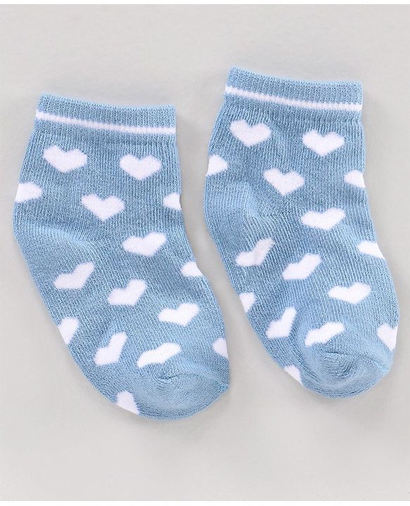 Cutewalk By Babyhug Anti Bacterial Ankle Length Socks Multi Design Pack Of 3 - Multicolour