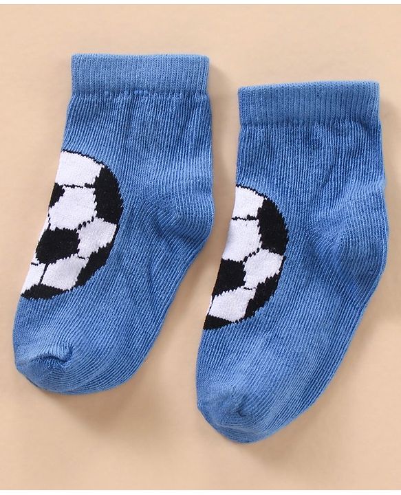 Cute Walk by Babyhug Cotton Knit Regular Length Antibacterial Socks Sports Design Pack of 7 - Multicolour