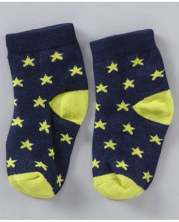 Cute Walk by Babyhug Ankle Length Anti-Bacterial Socks Multi Pattern Pack Of 5 - Multicolour