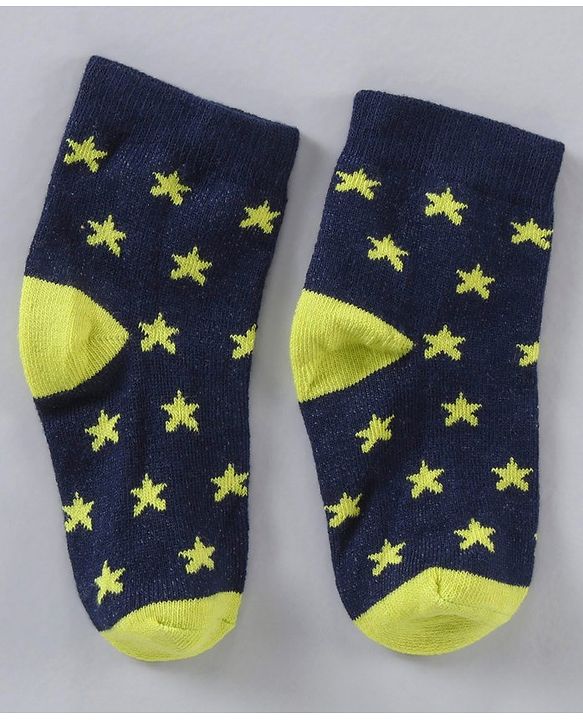 Cute Walk by Babyhug Ankle Length Anti-Bacterial Socks Multi Pattern Pack Of 5 - Multicolour