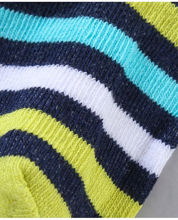 Cute Walk by Babyhug Ankle Length Anti-Bacterial Socks Multi Pattern Pack Of 5 - Multicolour