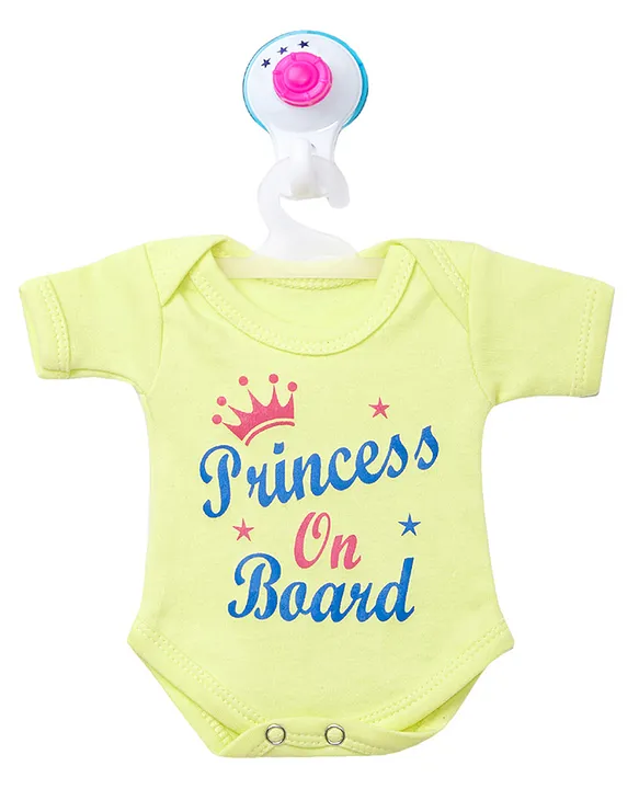 Firstcry Baby On Board Sign Yellow Online in India, Buy at Best Price from   - 1180832