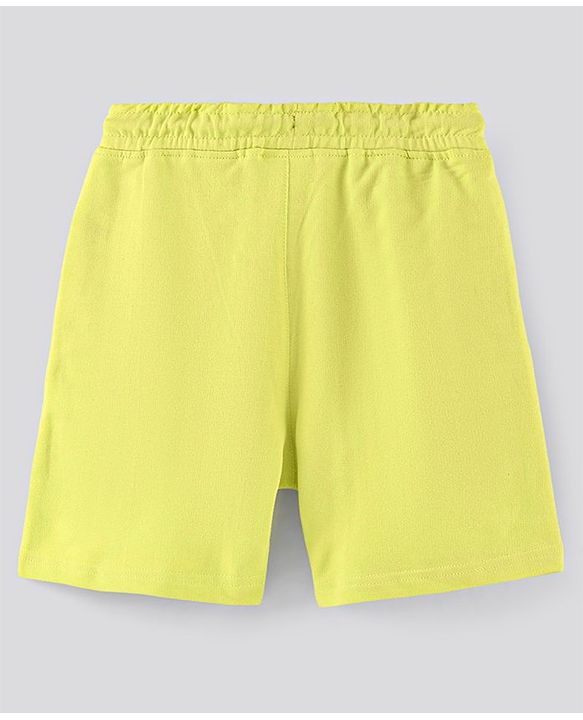 Pine Kids Biowashed Striped Shorts Pack of 2 - Green