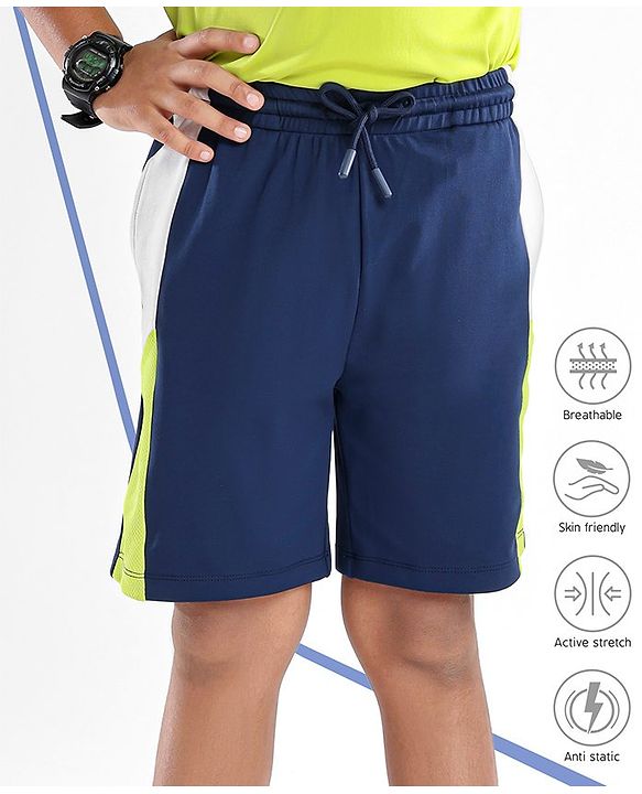 Pine Active Quick Dry Shorts Solid - Blue Green