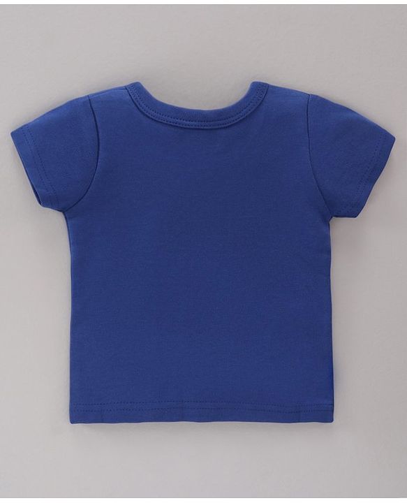 Babyhug 100% Cotton Half Sleeves Vests Pack of 3 - Multicolor