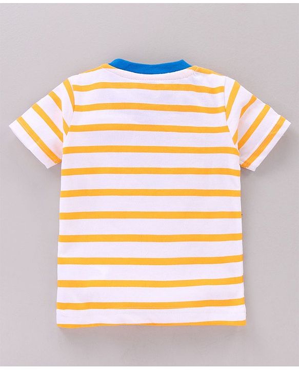 Babyhug Half Sleeves T-Shirts Multi Print Pack Of 5 - Multicolor
