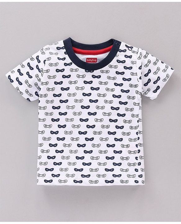 Babyhug Half Sleeves T-Shirts Multi Print Pack Of 5 - Multicolor