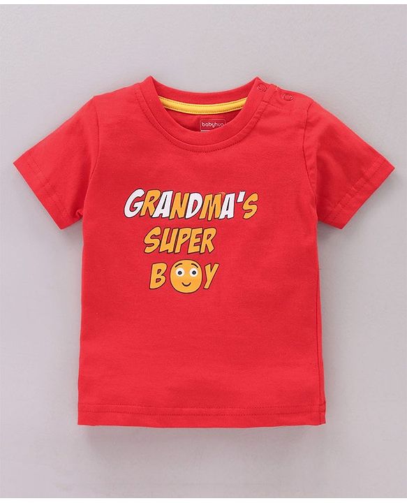 Babyhug Half Sleeves T-Shirts Multi Print Pack Of 5 - Multicolor