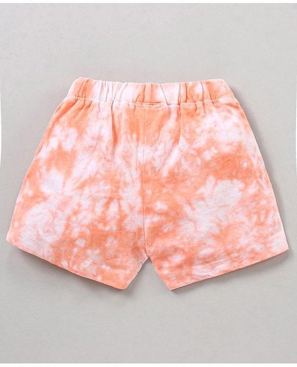 Babyhug Knee Length Shorts - Rust