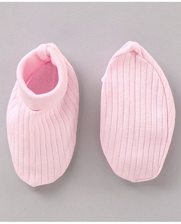 Babyhug 100% Cotton Cap Mitten & Booties Set Solid & Embroidered Blue - Diameter 17 cm