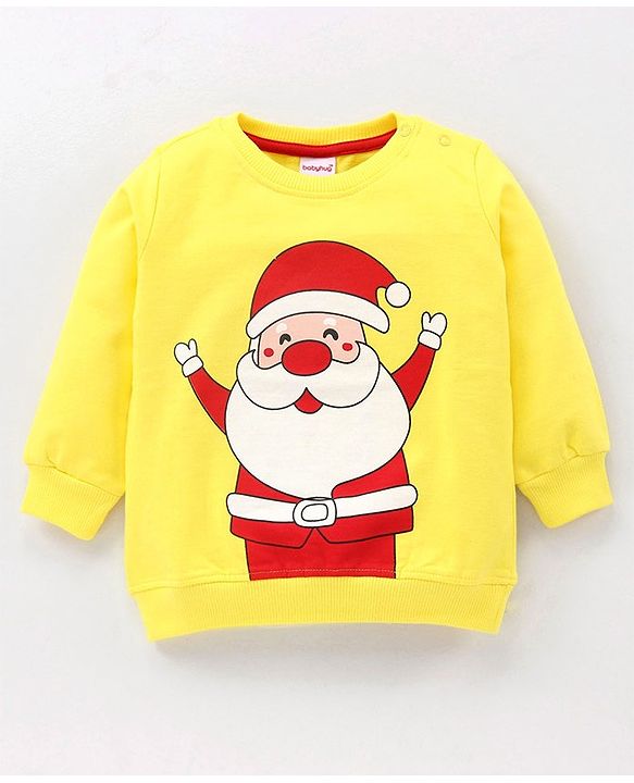 Babyhug Full Sleeves Printed Sweatshirts Pack of 2 - Multicolor