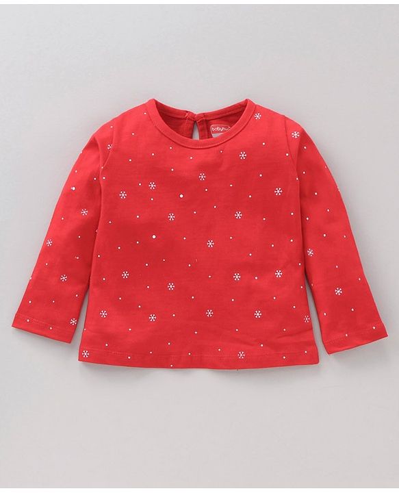 Babyhug Full Sleeves Tops With Graphics Print Pack Of 3 - Multicolor