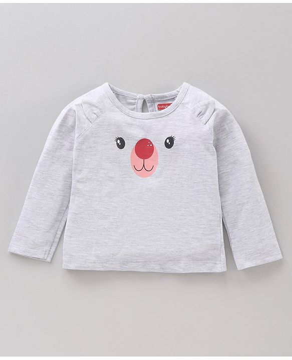 Babyhug Full Sleeves Tops With Graphics Print Pack Of 3 - Multicolor