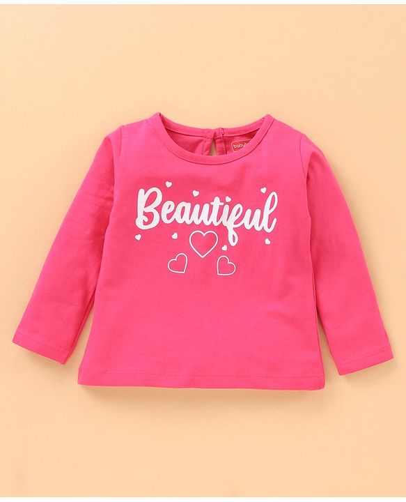 Babyhug Full Sleeves T-Shirts Text Print Pack of 5 - Multicolor