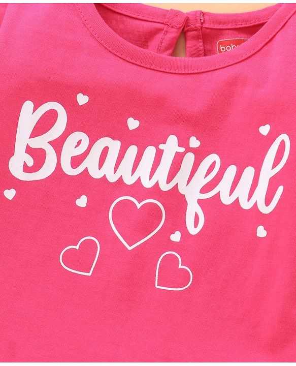 Babyhug Full Sleeves T-Shirts Text Print Pack of 5 - Multicolor
