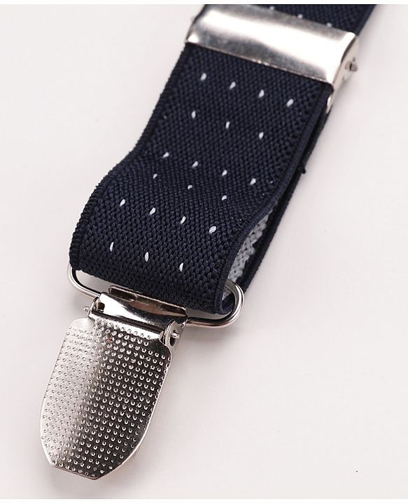 Pine Kids Suspender - Navy Black