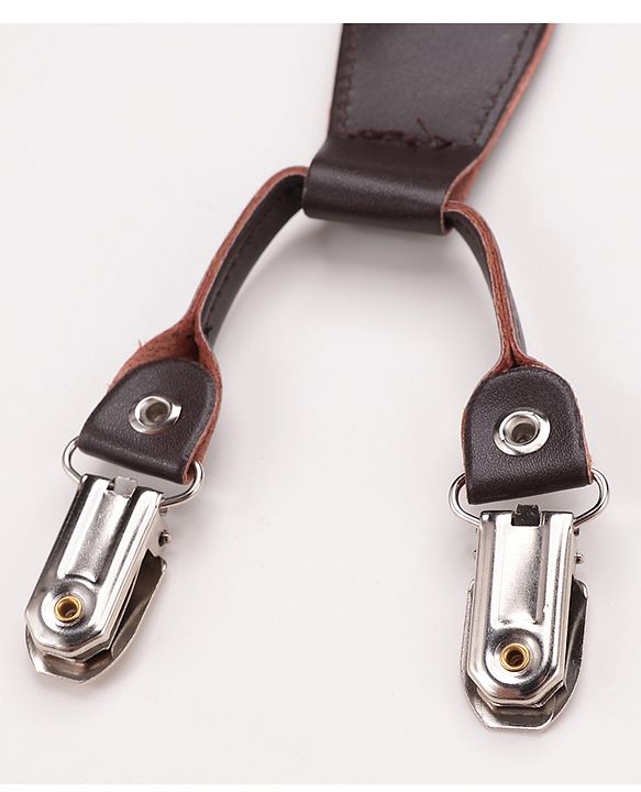 Pine Kids Suspender - Navy Black