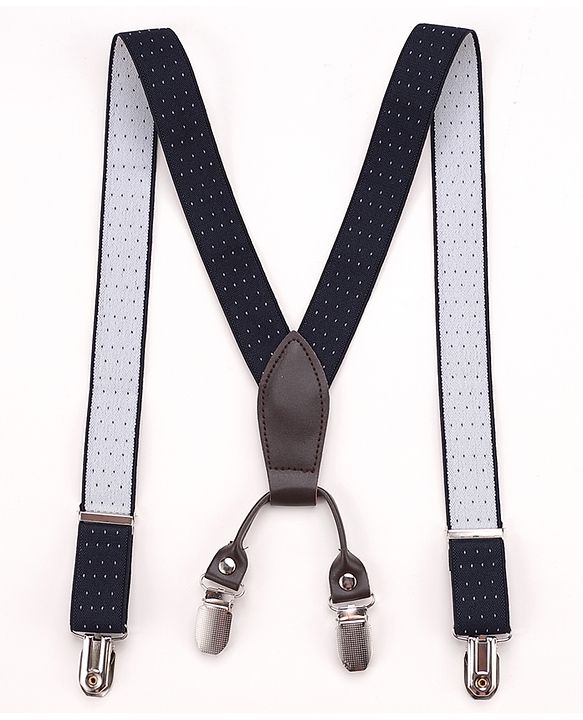 Pine Kids Suspender - Navy Black