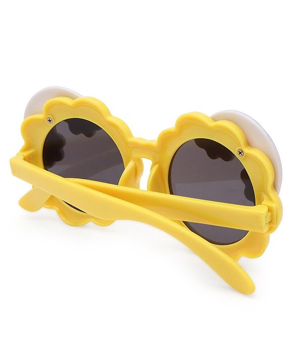Babyhug  Cloud and Rainbow Shaped Sunglasses - Yellow