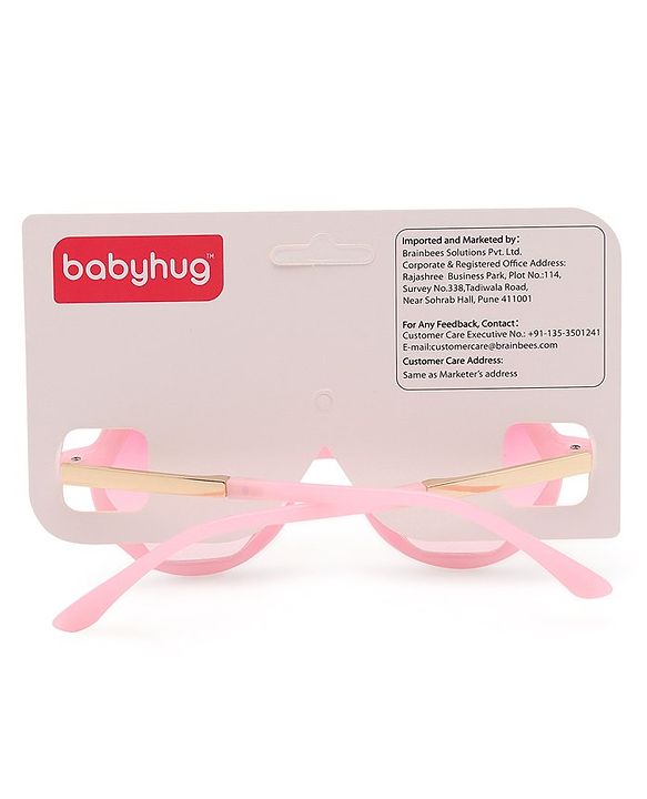 Babyhug Sunglasses - Light Pink