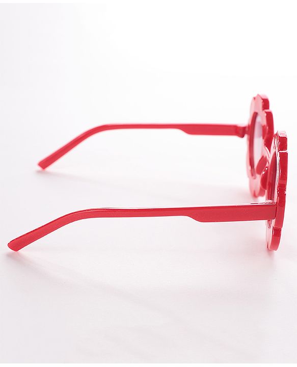 Babyhug Flower Shaped Sunglasses  - Red