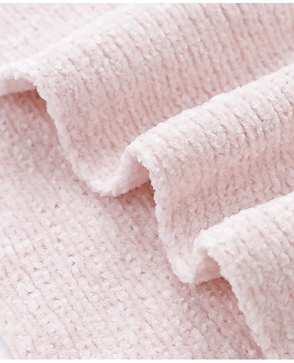 Babyhug Woollen Cap Muffler & Hand Gloves Off White - Diameter 12 cm