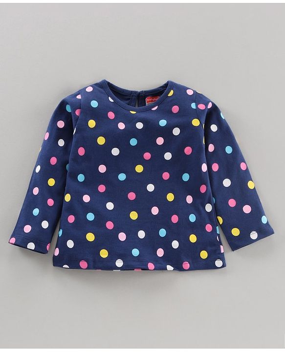Babyhug Cotton Knit Full Sleeves Cotton T-Shirt Pack of 5 - Multicolor