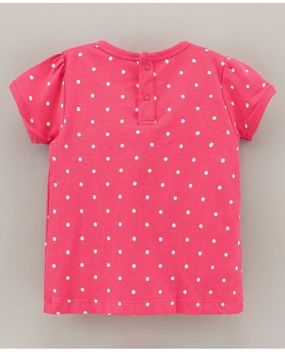 Babyhug 100% Cotton Frock with  Half Sleeves Inner Tee Floral Embroidery - Aqua Blue