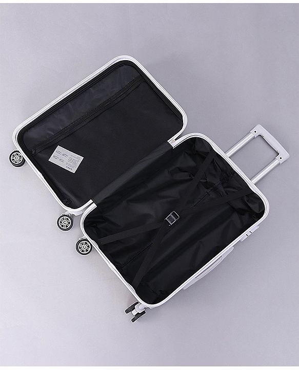 Pine Kids Trolley Luggage Bags White - 22 inch