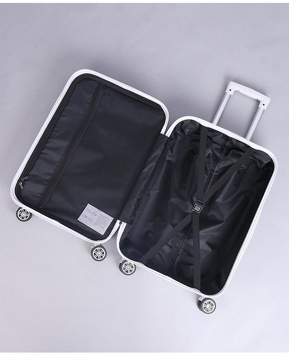 Pine Kids Trolley Luggage Bags Blue - 22 inch| Shock Resistant| Telescopic Handle| Water Resistant| Easy Zipper Closure| Durable Wheels| Number Lock