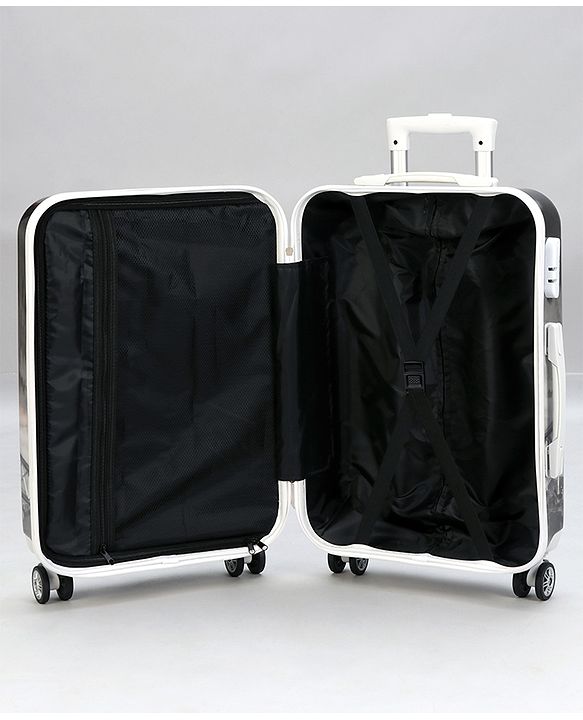 Pine Kids Trolley Luggage Bags Black - 22 inch