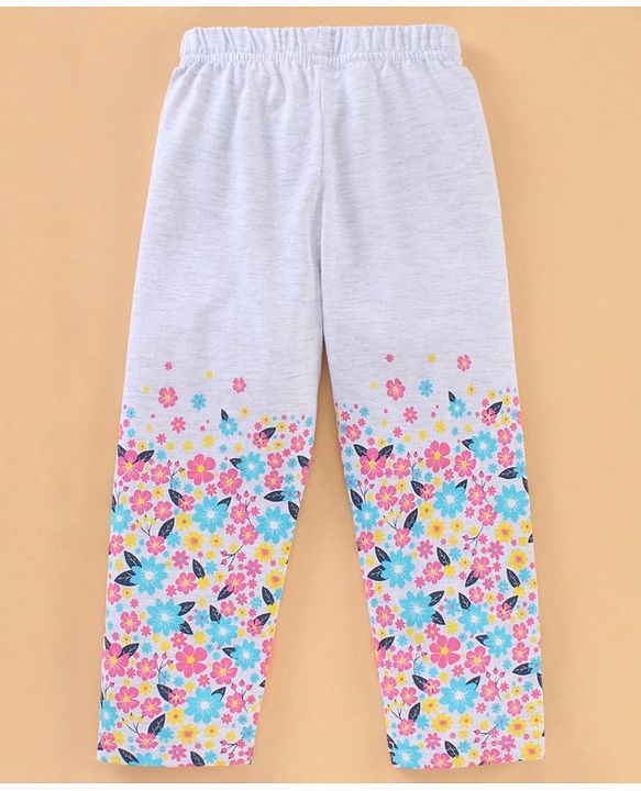 Babyhug Cotton Knit Full Sleeves Text Print Night Suit Pack of 2 - Multicolour