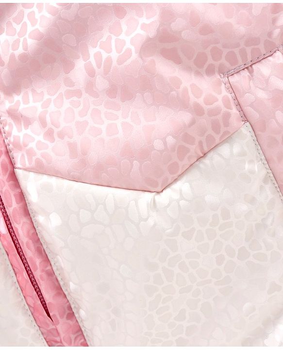Babyhug Full Sleeves Hooded Jacket - Pink