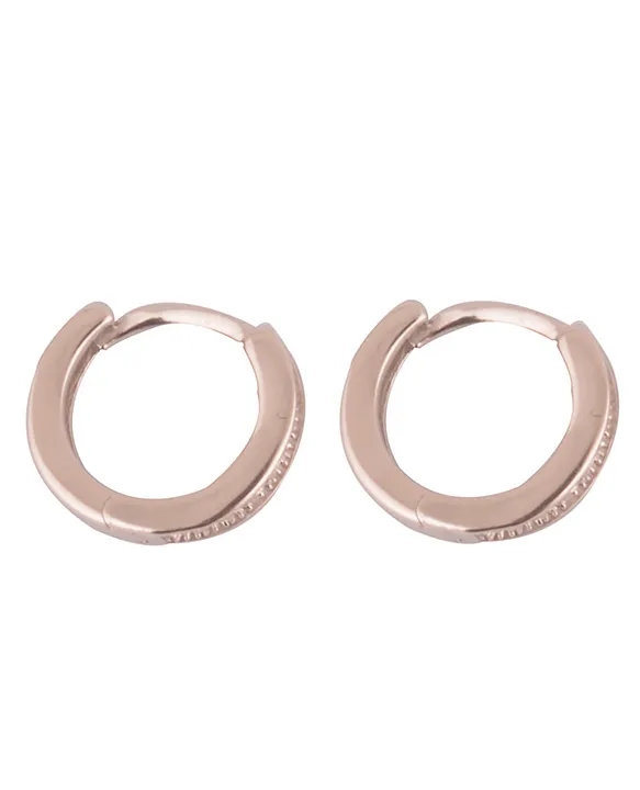 Medium 20-40mm Slim Sterling Silver Hoop Earrings - Studio Jewellery Europe