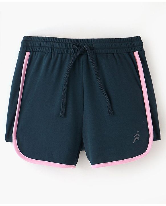 Pine Active Super Stretch Half Sleeves T-Shirt & Shorts Set Pink & Black