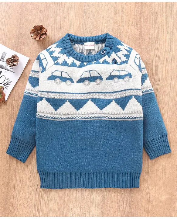 Babyhug full shop sleeves sweater