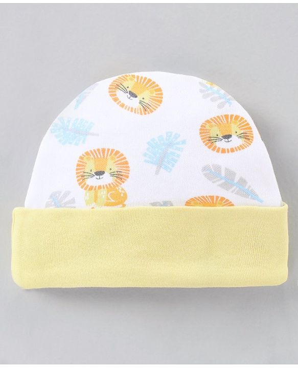 Babyhug 100% Cotton Clothing Gift Set Elephant Print Pack of 8 - Blue