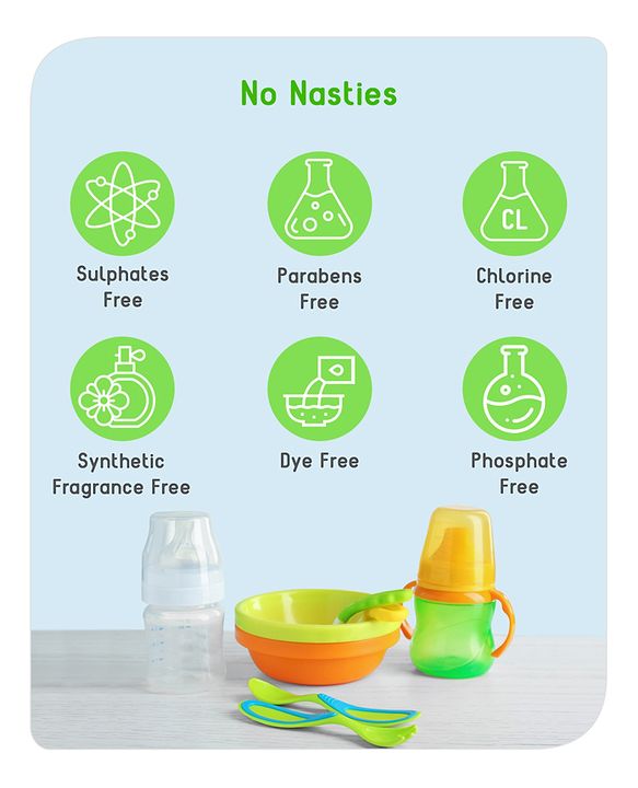 Babyhug Home Natural Dishwash Gel - 500 ml