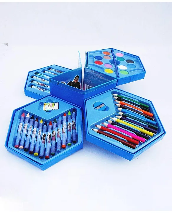 School Color Kit, Quantity Per Pack: 46 Pcs Of Art Set ,Packaging Type: Box